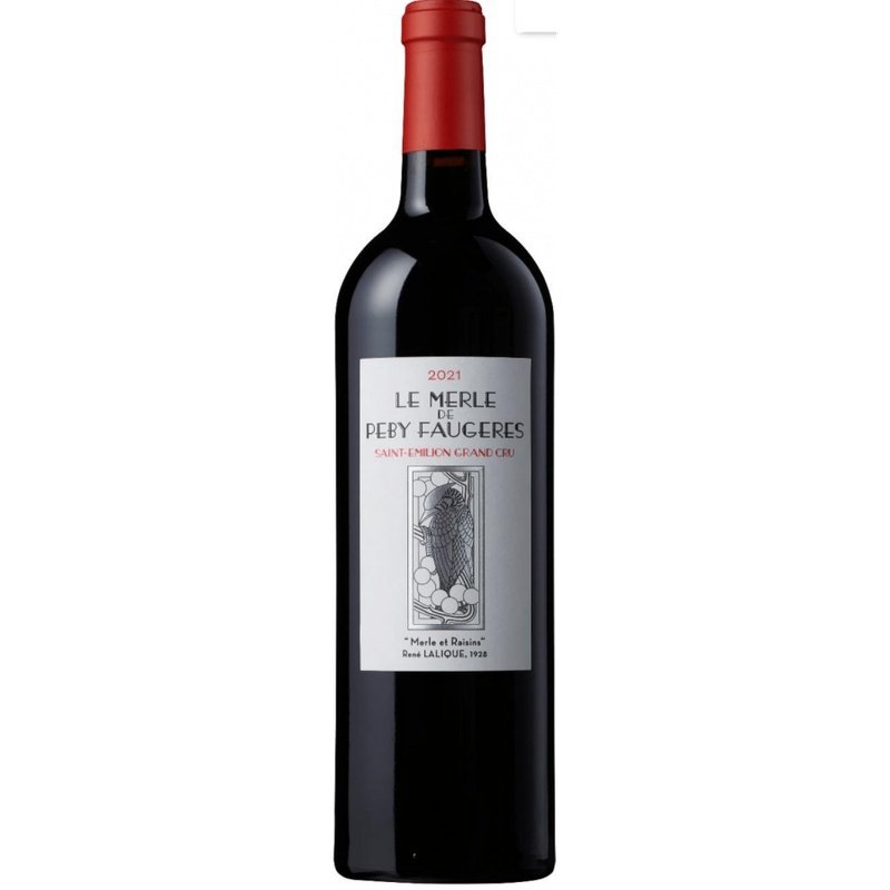 Le Merle de Péby Faugères - Saint-Émilion Grand Cru - Red - 2019
